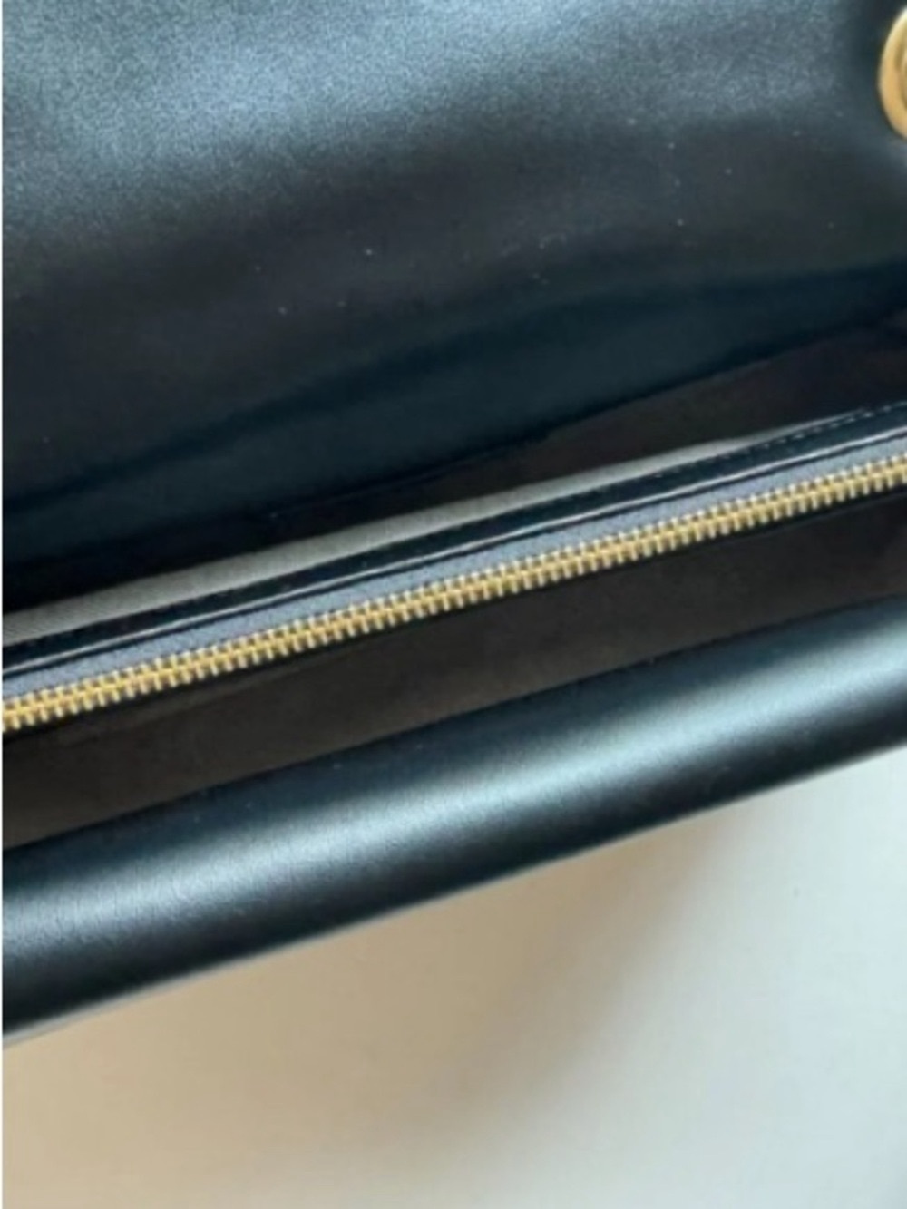 Coach Black Quilted Leather Shoulder Bag with Gold 'C' Hardware - Picture 7 of 8